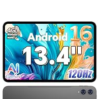 TECLAST T65 13.4" 120Hz Android16 4G Lte, 2.2GHz 48GB+128GB 13+5MP
