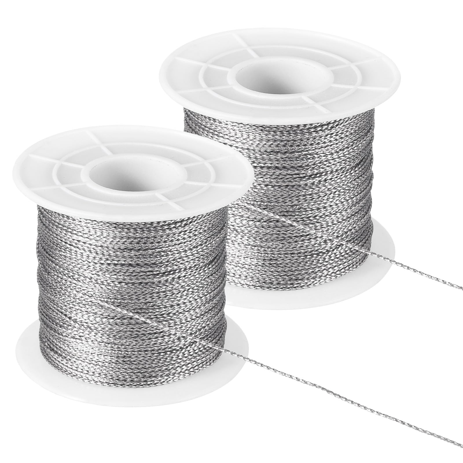 PATIKIL 656 Pieds / 218 Yard Cordon Métallique Guirlande