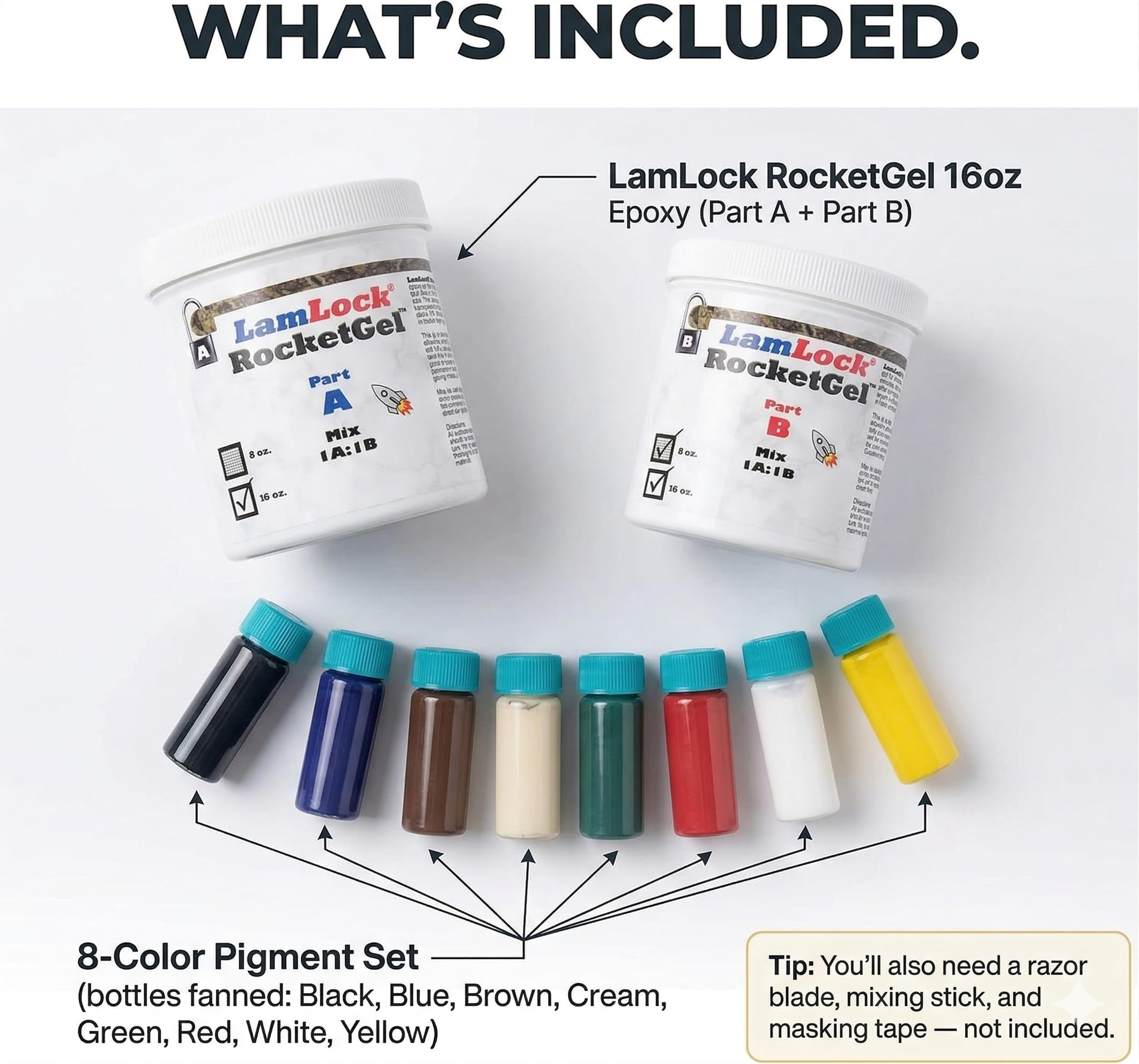 Rocketgel Basic Bundle Great for DIY