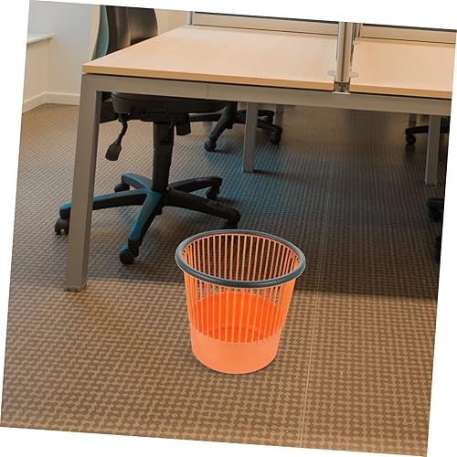 Miniatura 2 de CAXUSD Basurero decorativo de baloncesto, cubo de basura grande, cubo de basura pequeño, papelera de baño, papelera de oficina, papelera de cocina,