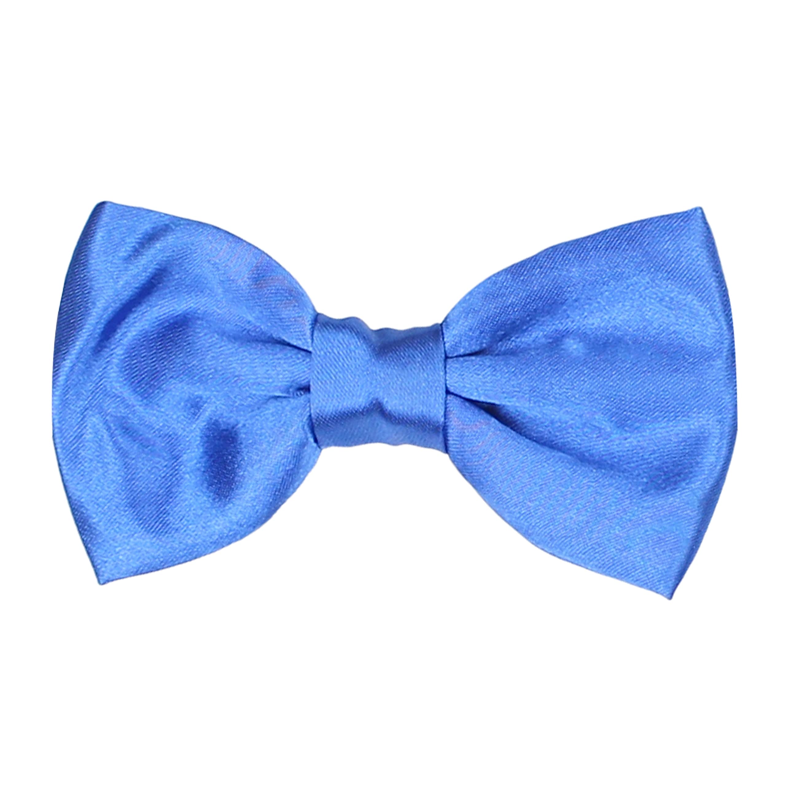 Solid Essentials Blue Bow Tie-image-17