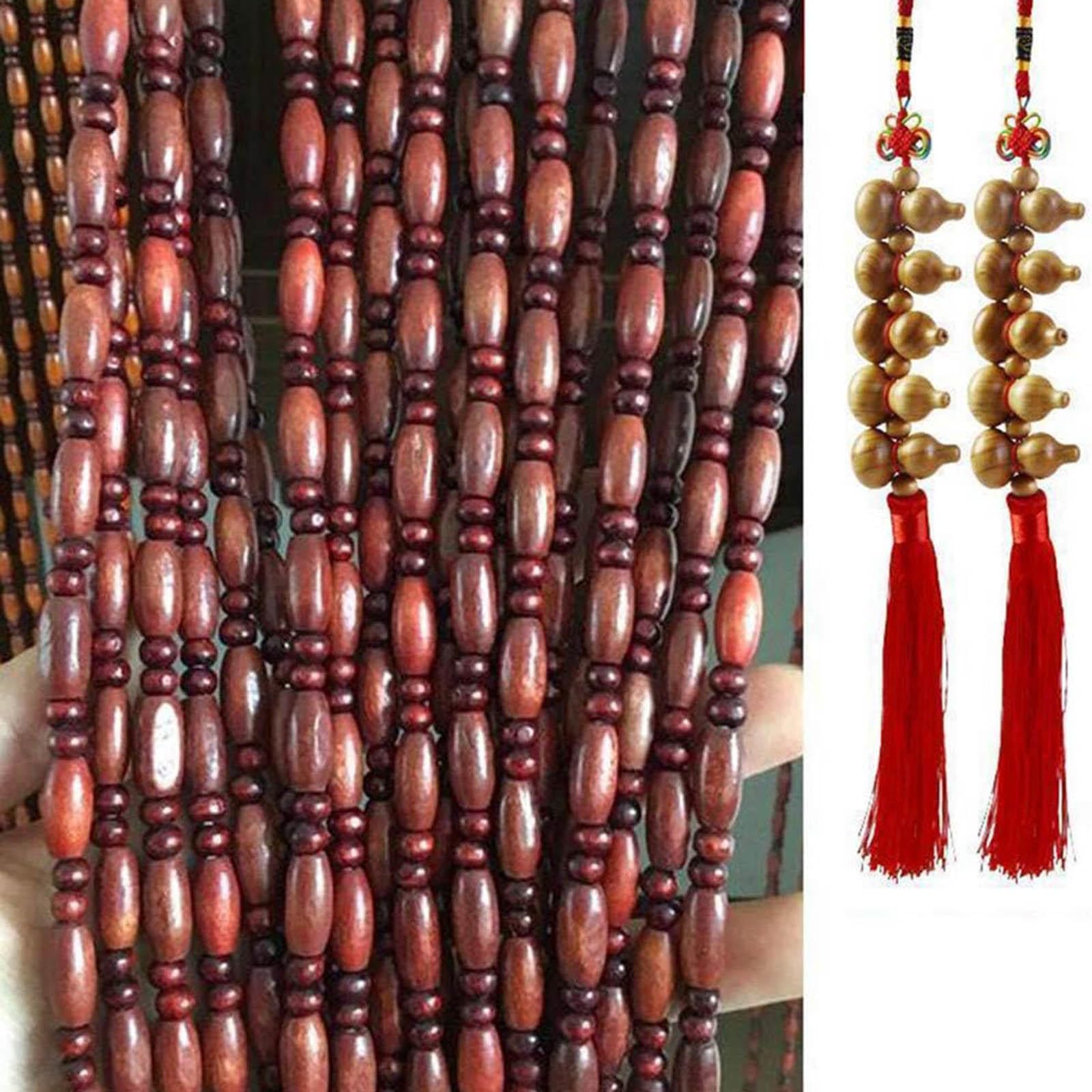 Rideaux de perles pour portes stopper les insectes moustiquaire bois