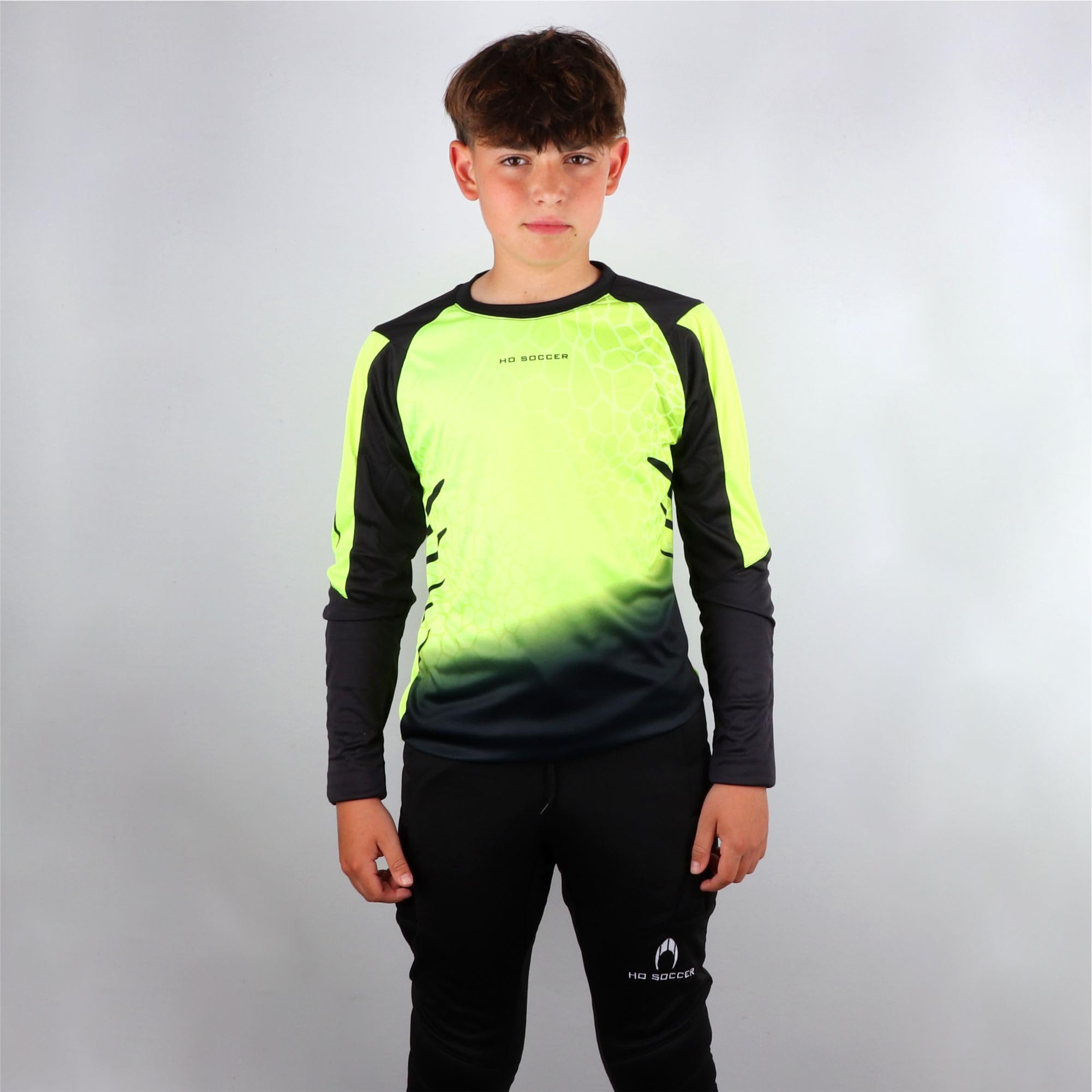 Ho Soccer Kid Keeper Set Deep-Sea Lime Coinsieme Portiere Unisex - Bambini e Ragazzi (Pacco da 1)