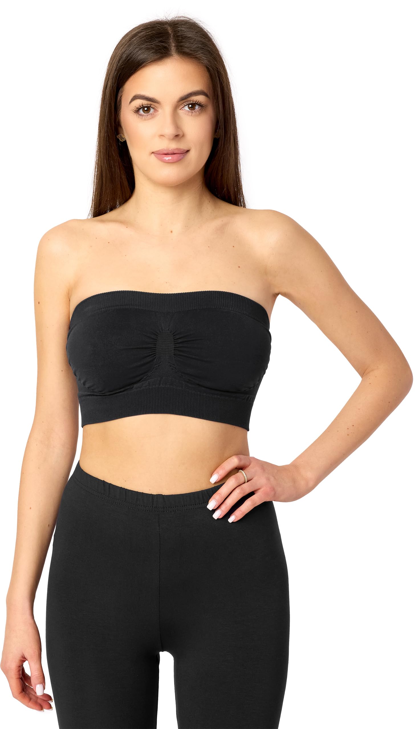 Merry Style Damen Bandeau Top komfortabel und Bequeme BH Damen Ohne Bügel 06 161