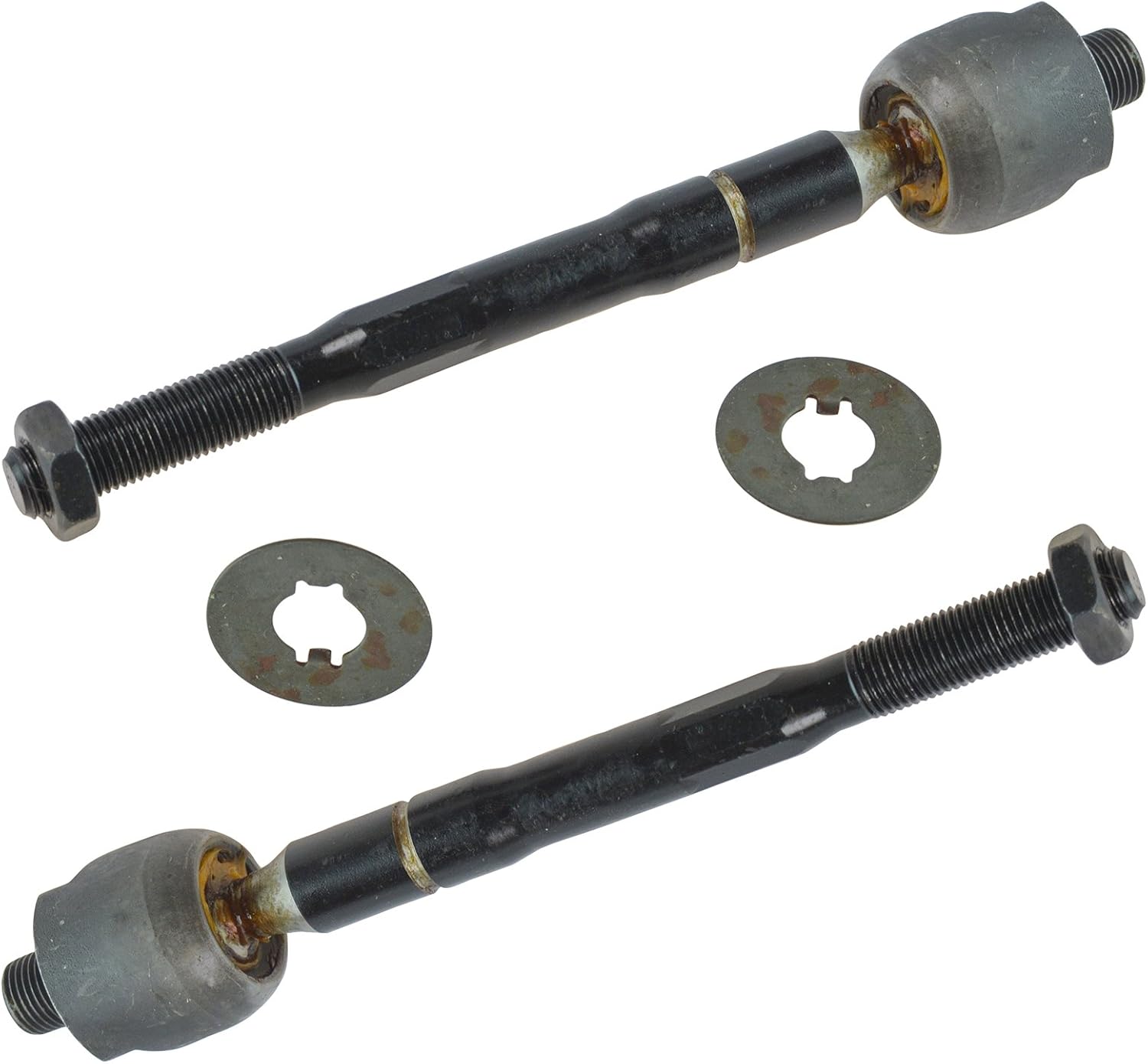 Inner and Outer Driver and Passenger Side Tie Rod Set 4 Piece Compatible with 2007-2013 Acura MDX