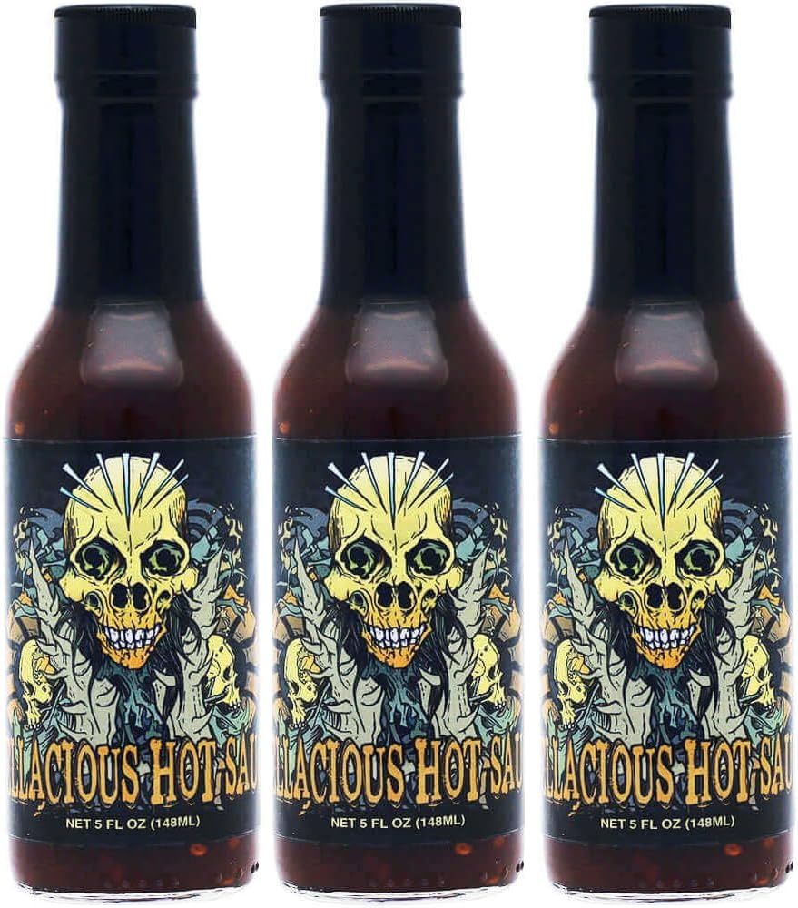 Hellacious Hot Sauce (Pack of 3)