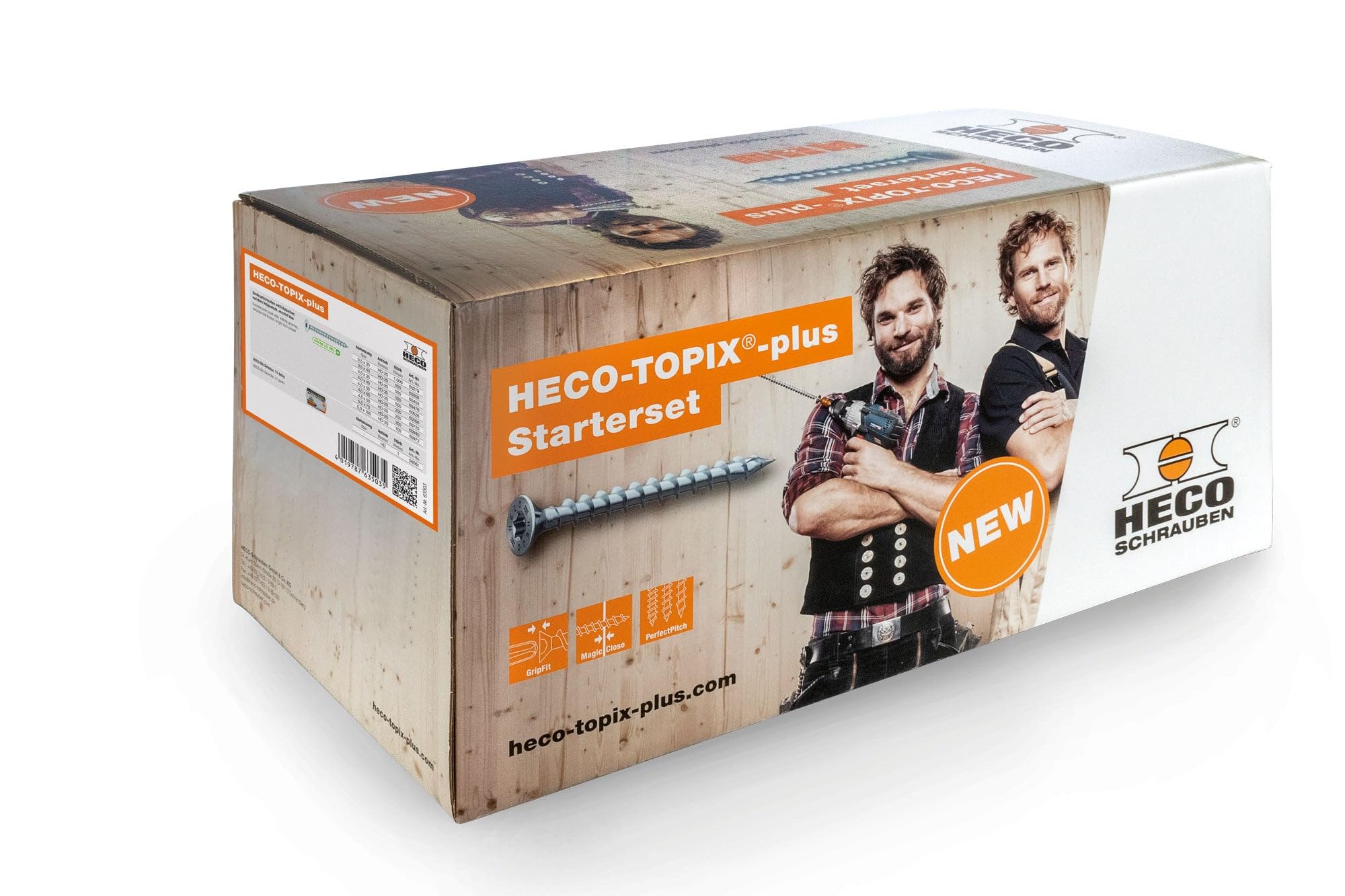 HECO-TOPIX-plus Profiset "Schreiner", Schraubensortiment