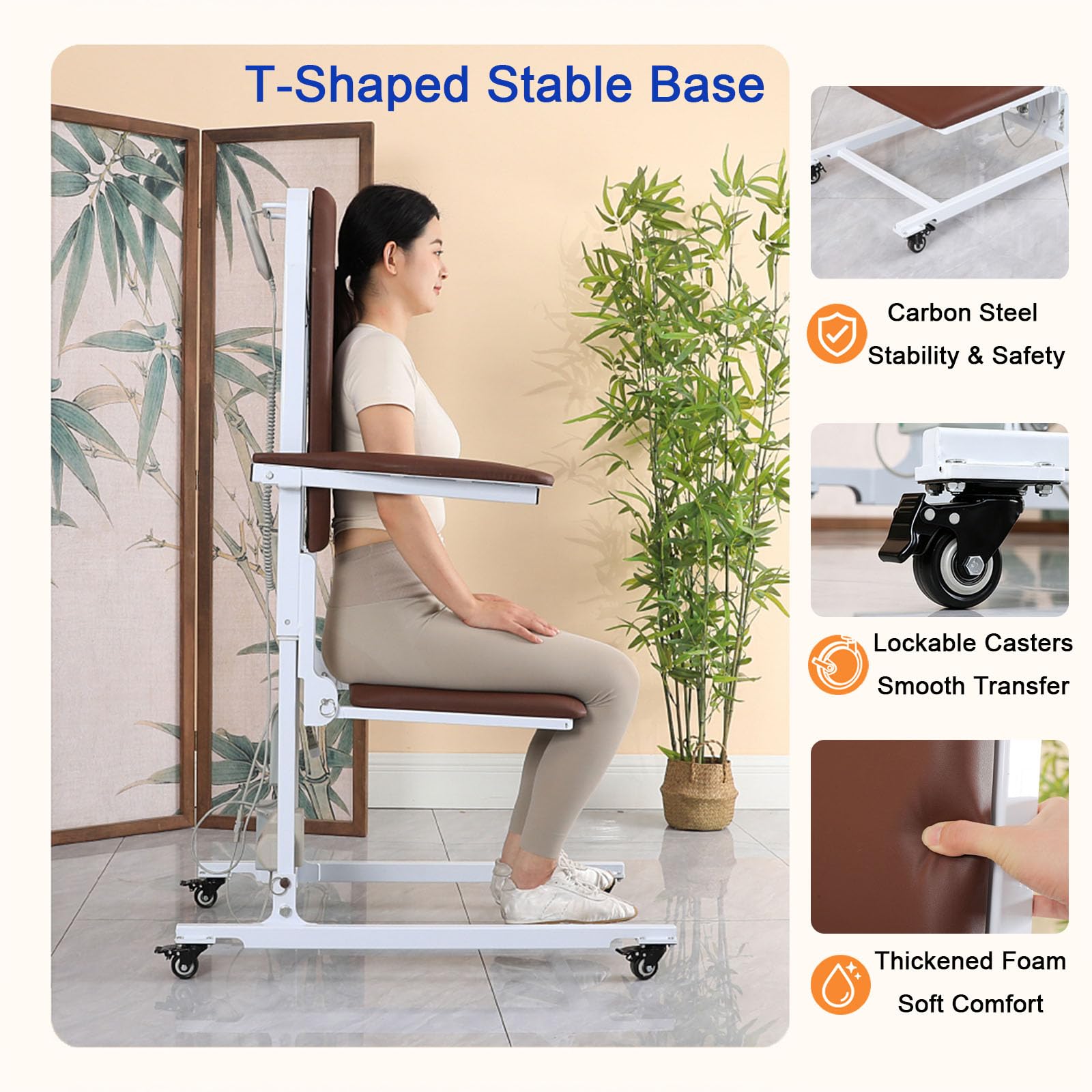 Sillón Elevador Eléctrico De Alta Gama para Uso Doméstico, Plegable, 150 KG
