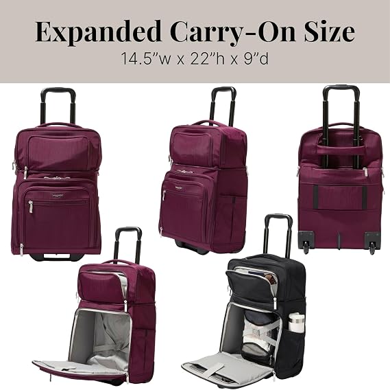 Baggallini Expandable Underseat Carry-On