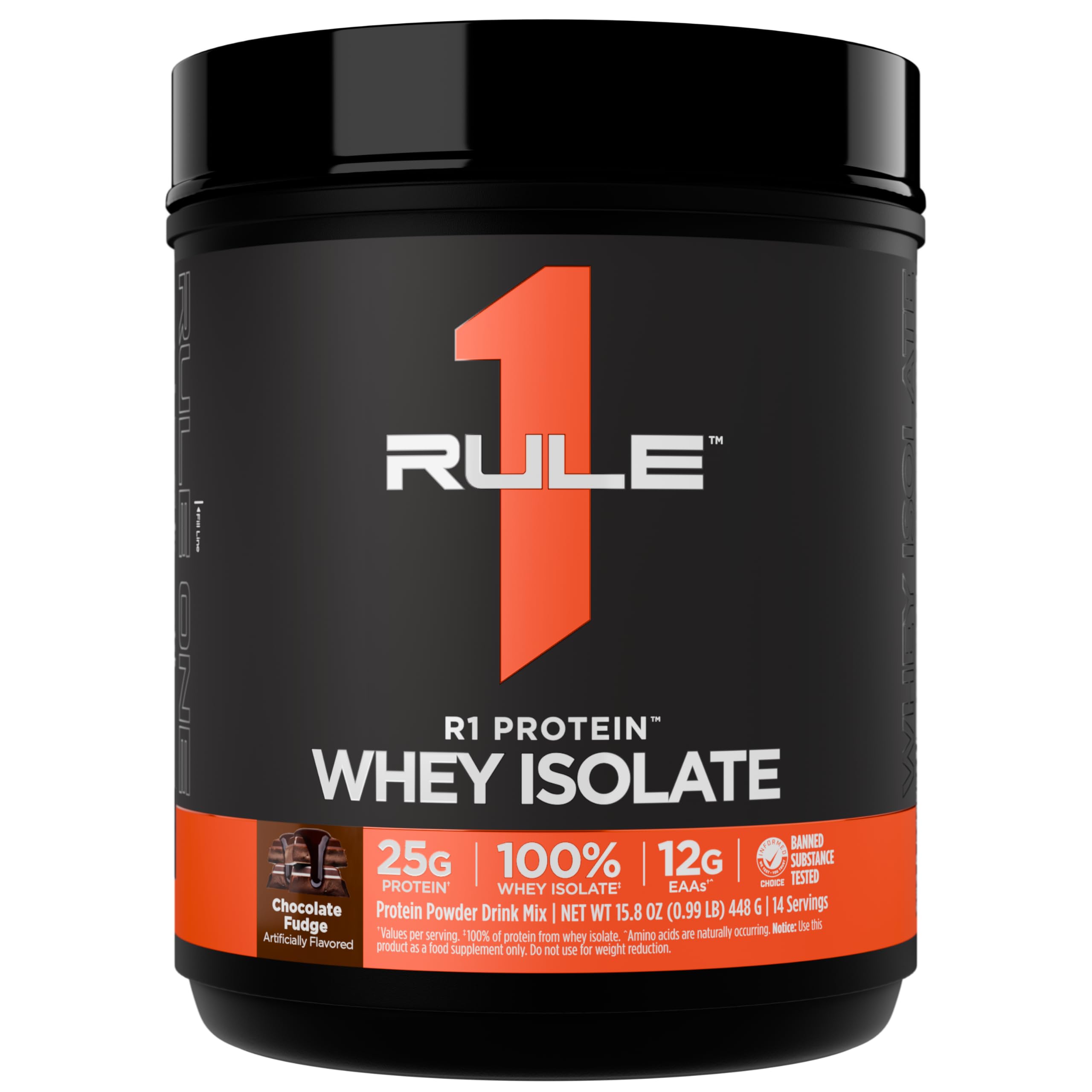 Rule 1 Whey Protein Chocolate Fudge 448 g