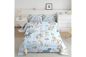 Erosebridal Horse Theme Bedding Set: A Whimsical Ride for Young Equestrians