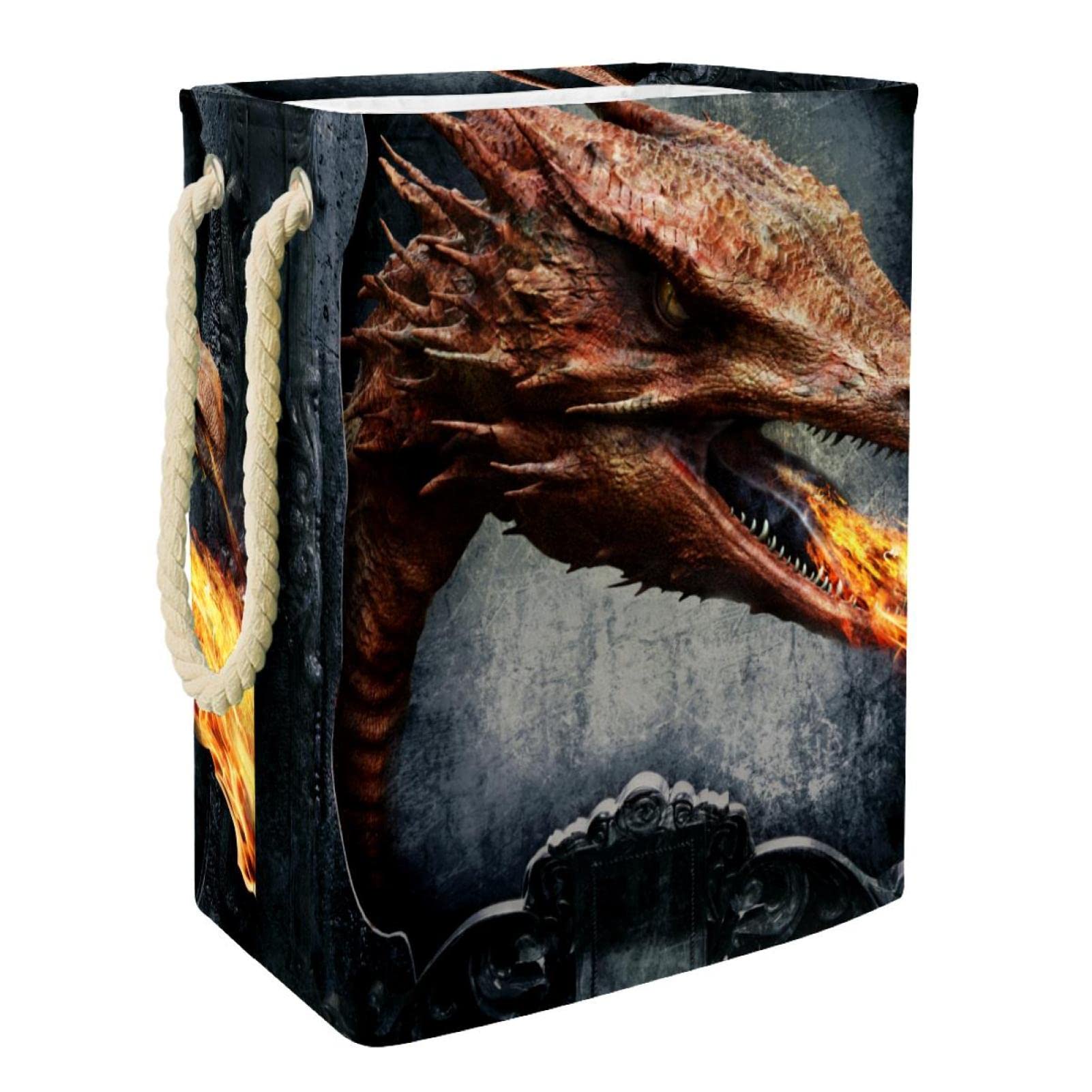 Panier de rangement dinosaure pour chambre d'étudiant et salle de bain