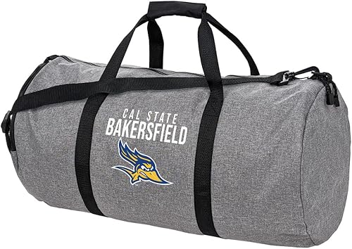 Miniatura 294 de Collegiate Primary Logo Collection Bolsa de lona ligera para deportes y gimnasio plegable para viajes, Bob Jones Bruins