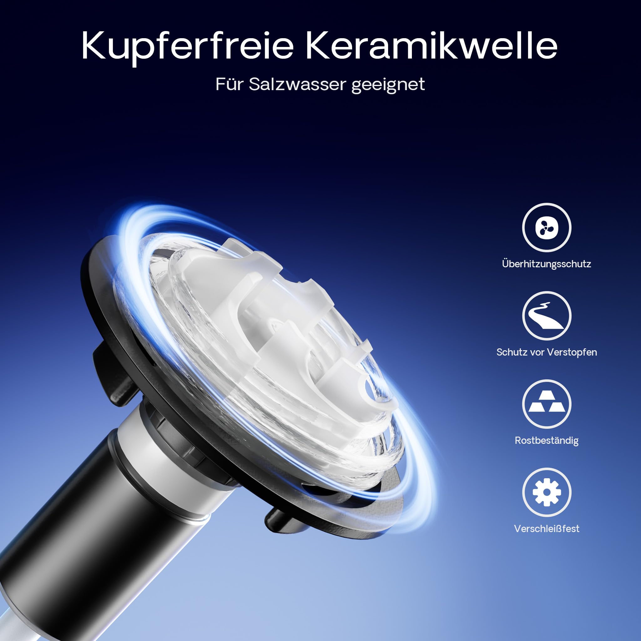 SunSun CTM-3800 SuperECO Teichpumpe 3600 l/h / 20 W, energiesparende Filterpumpe, Bachlaufpumpe für Koiteiche, Umwälzpumpe, Gartenteichpumpe, Skimmerpumpe