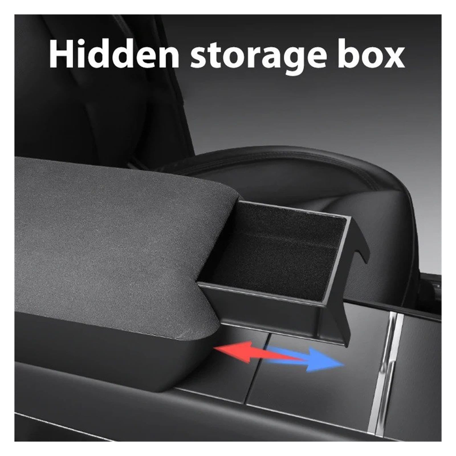 Caja Almacenamiento Aumento Altura Coche Para Tesla Para El Modelo Y