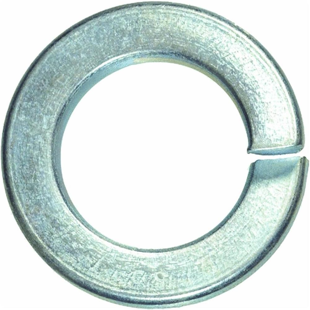 Hillman 1/4 in. Dia. Zinc-Plated Steel Split Lock Washer 100 pk