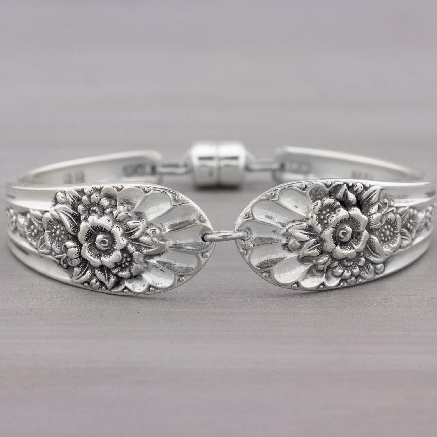 Heartfelt TokensAntique Silverware Spoon Jewelry Jubilee 1953 Large