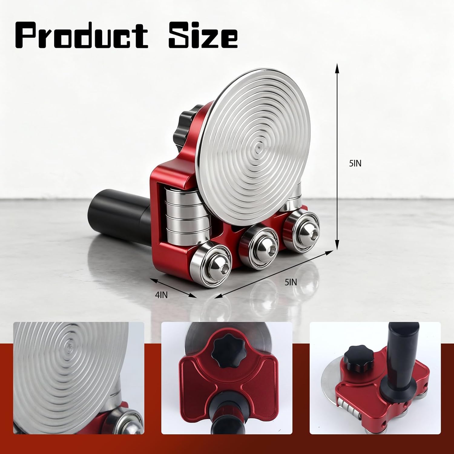 FS1DS Sheet Metal Bender | Hand-Held Bending Tool for Steel, Aluminum & Copper | Compact Metal Folding Machine for HVAC, Roofing & DIYAluminum Alloy Rotary