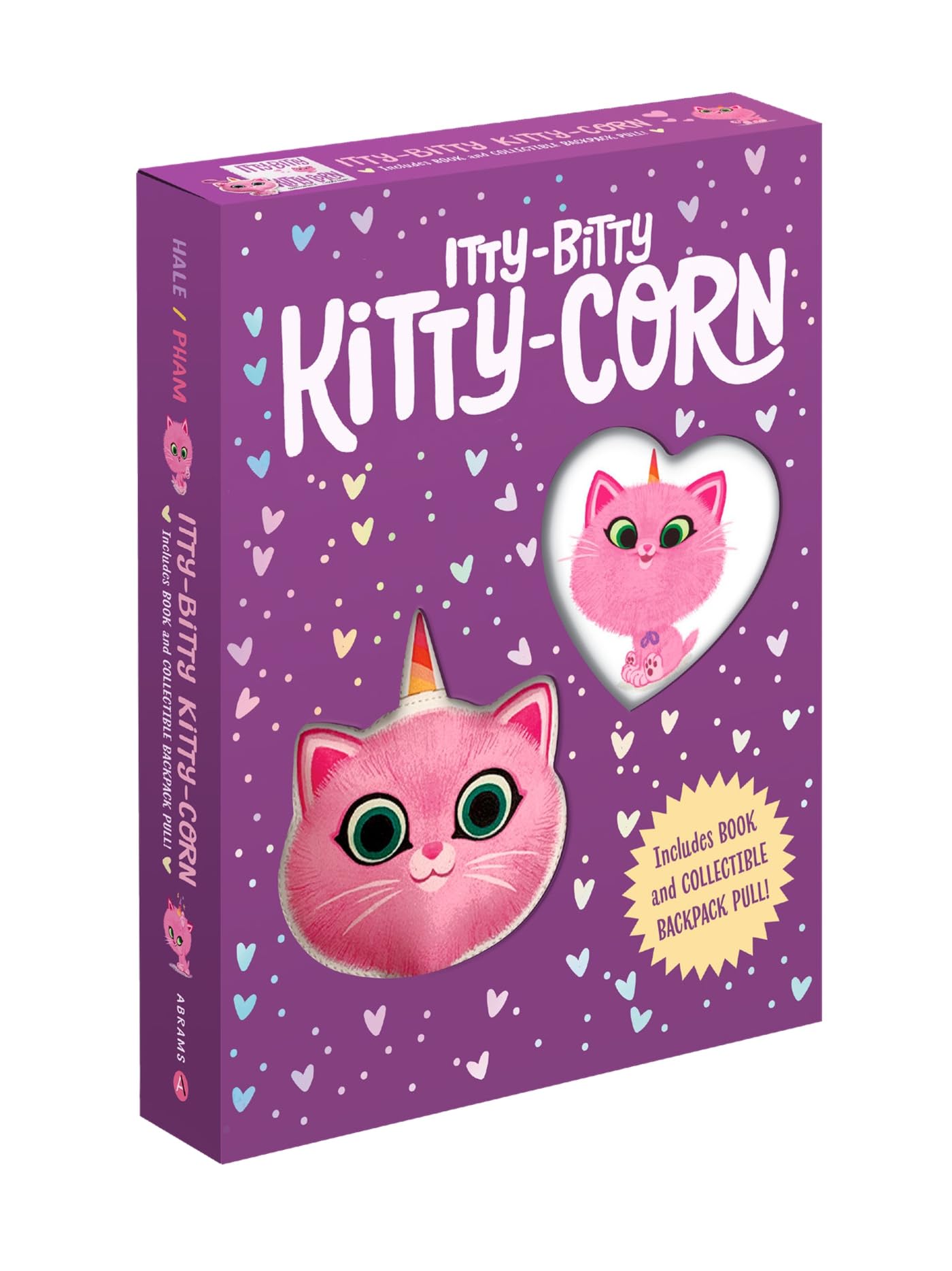 Itty Bitty Kitty-Corn Gift Box: Book and Collectible Backpack Pull