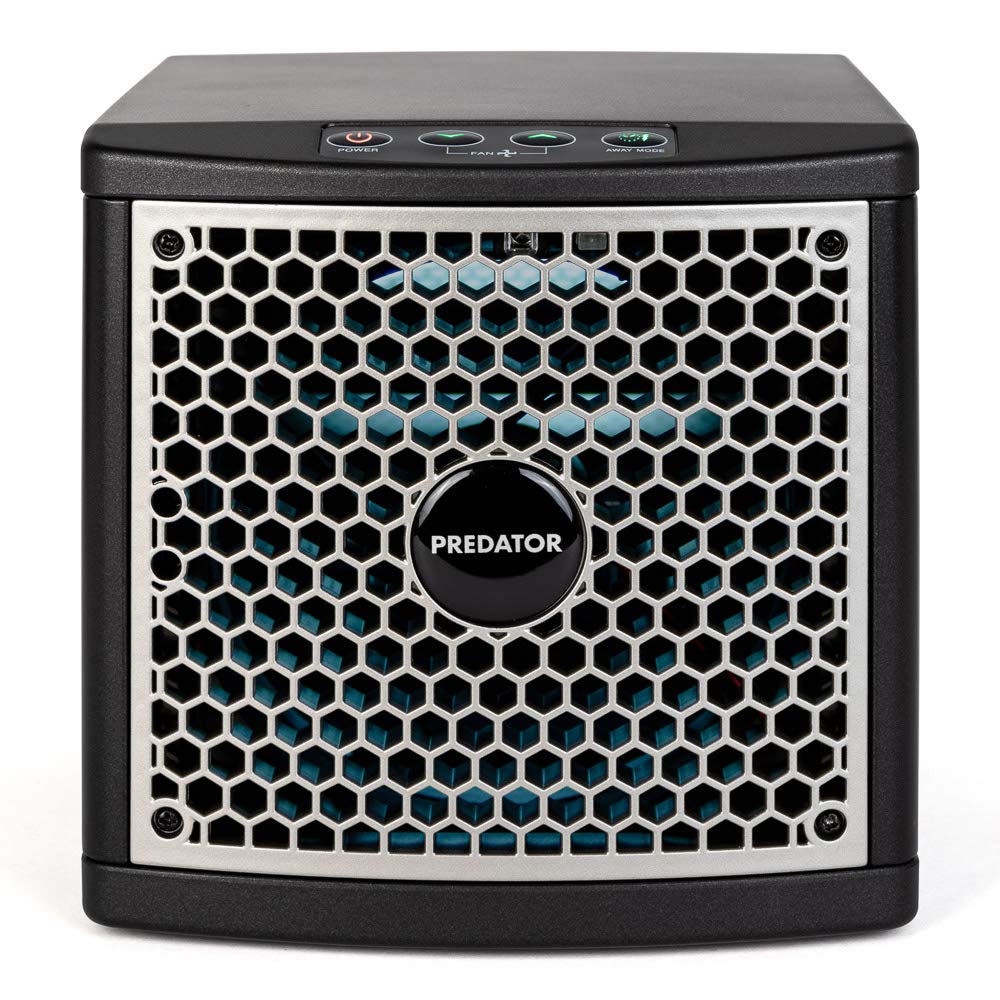 Glaziar Predator S141UV Purificador de Aire Ionizador, Purifica y Desinfecta Aire y Superficies, Hasta 140m² Potente Filtro Elimina 99,99% Bacterias, Humos, Olores, Alérgenos, Mando Distancia