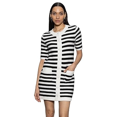 Sanctuary Button Front Knitted Dress Women