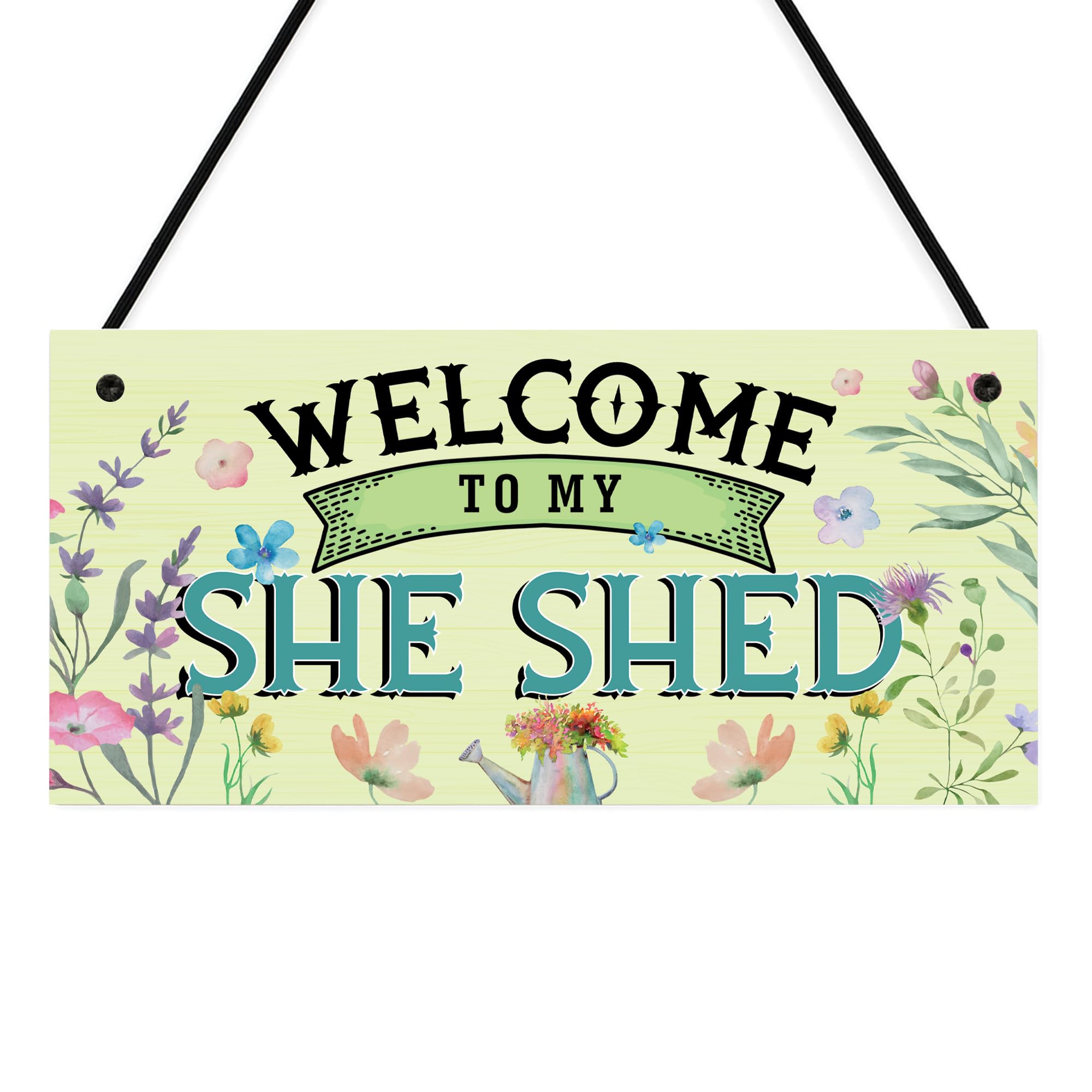 Red Ocean Garden Sign Welcome To My Shed Shed Plaque For Outside Garden Decor Hanging Shed Sign Yard Plaque Gifts For Women Her Home Decor