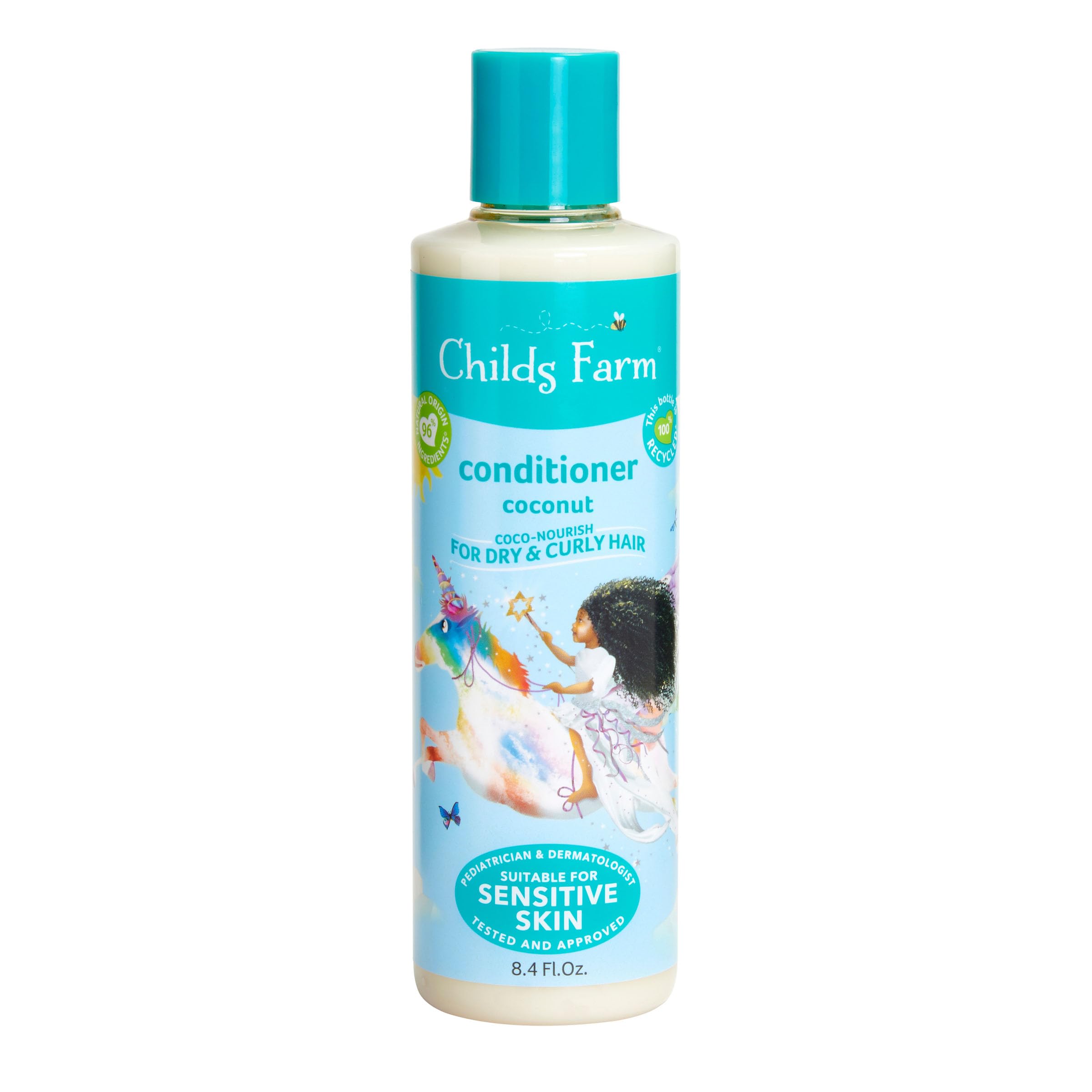 Kids Conditioner for Curly, Dry Hair, Coco- Nourish Conditioner, Contains Wonderful Fragrance which Doesn’t Irritate Sensitive Skin, 8.4 Fl Oz