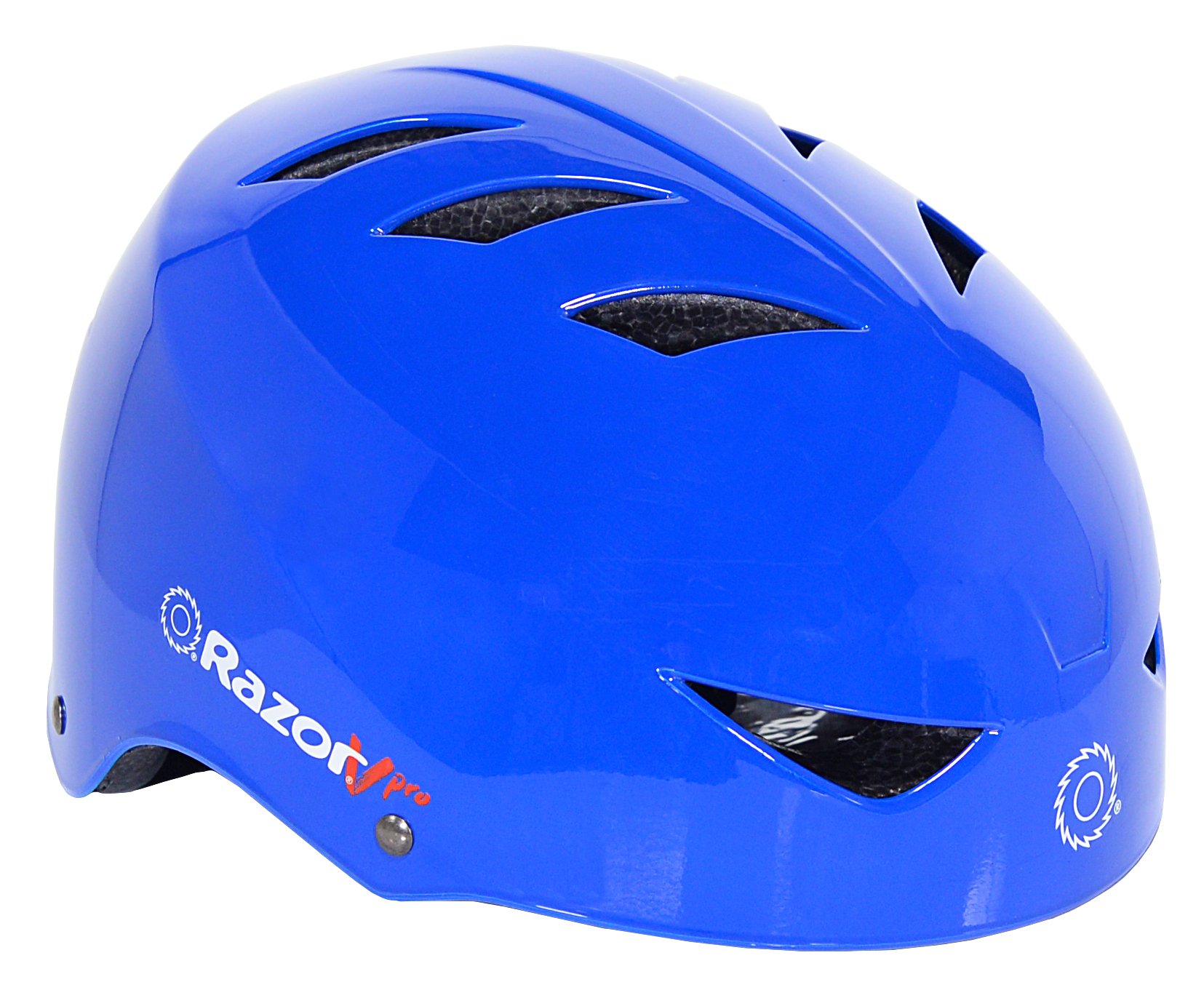 Razor VPro Multi-Sport Youth Helmet with No-Pinch Magnetic Buckle, Blue