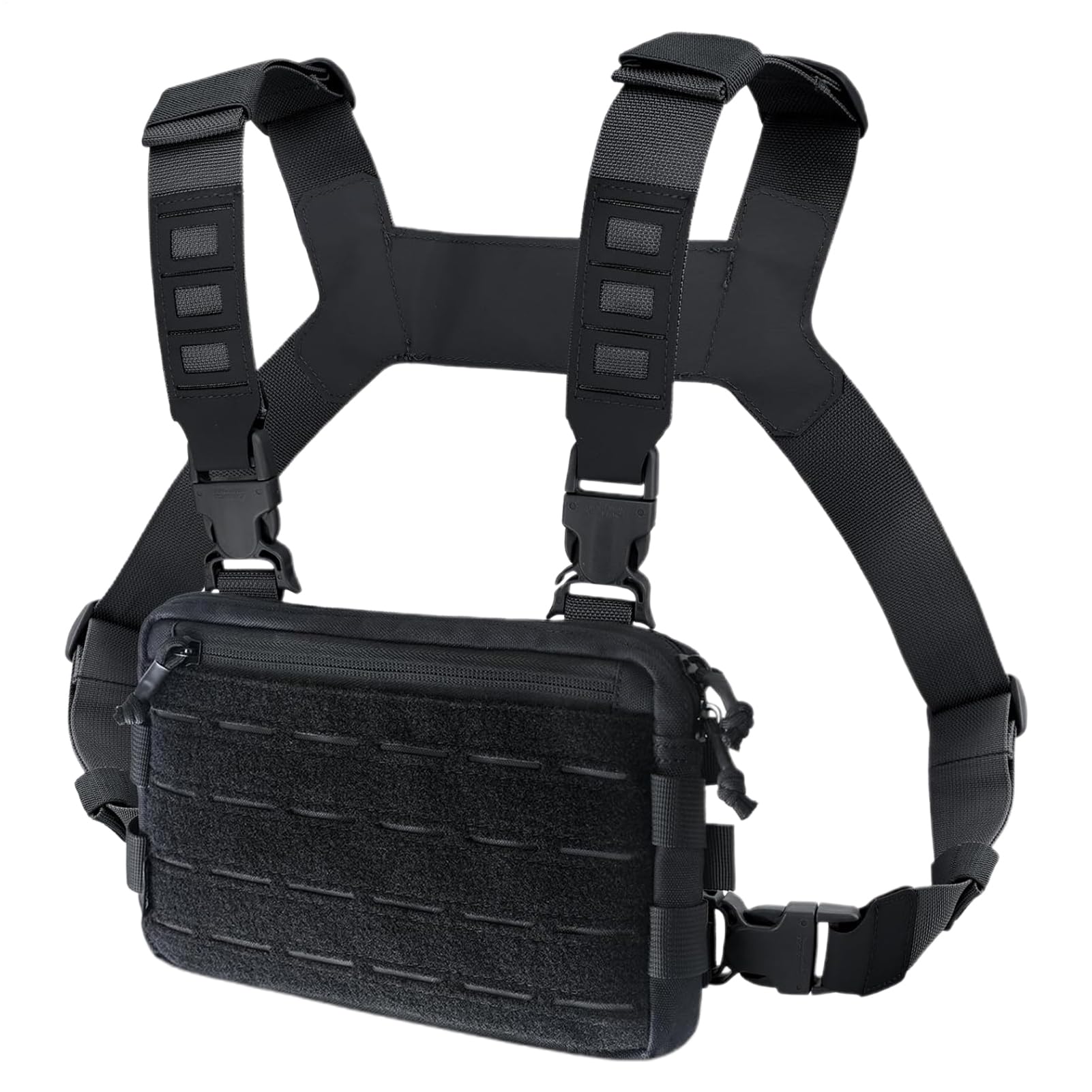 Mochila chaleco de pecho para camping running y escalada en montaña 8