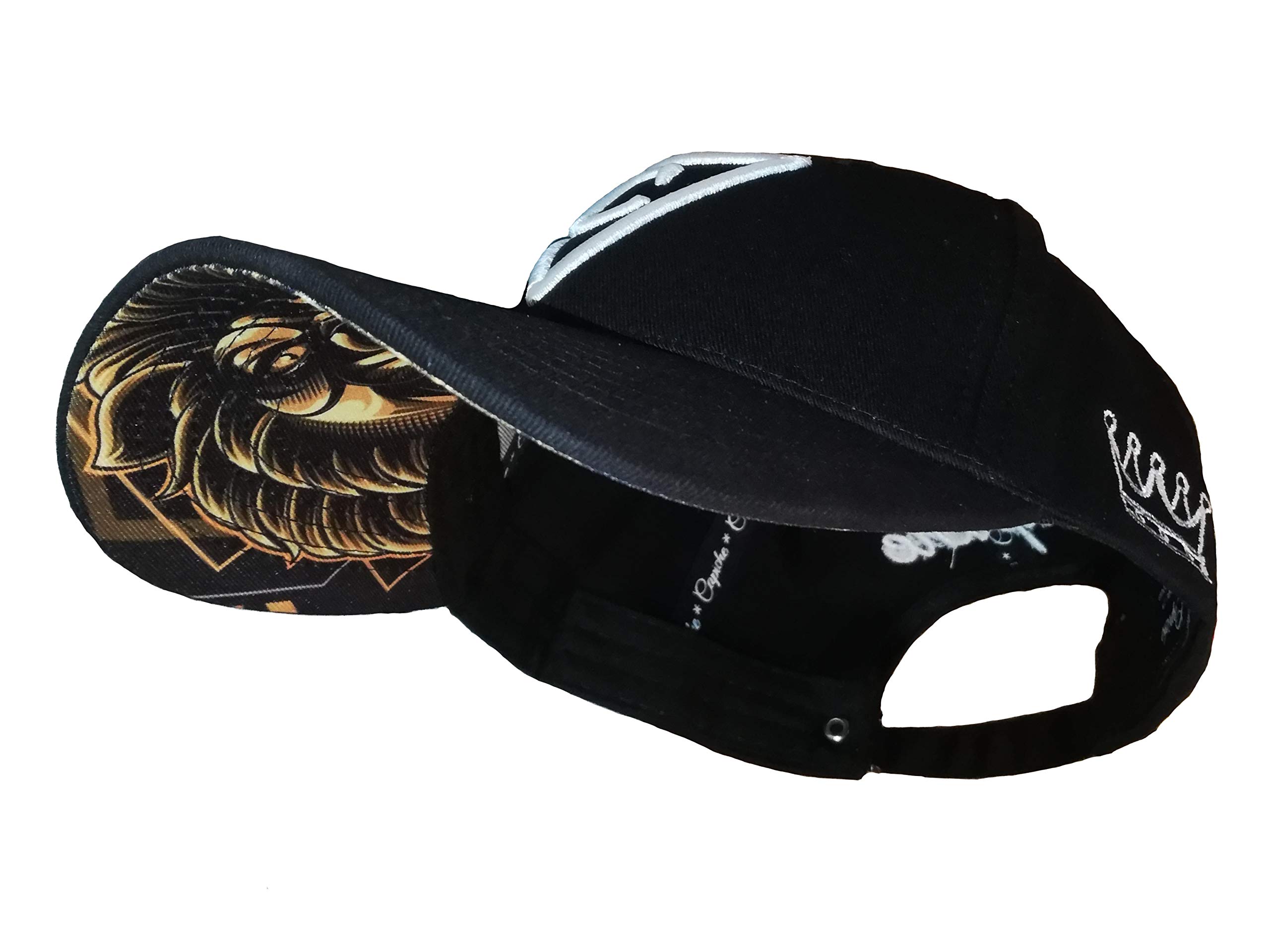 Capiche Men's [King Animal] Mighty Lion [13 Variations] Baseball Cap - One Size Unisex Basecap