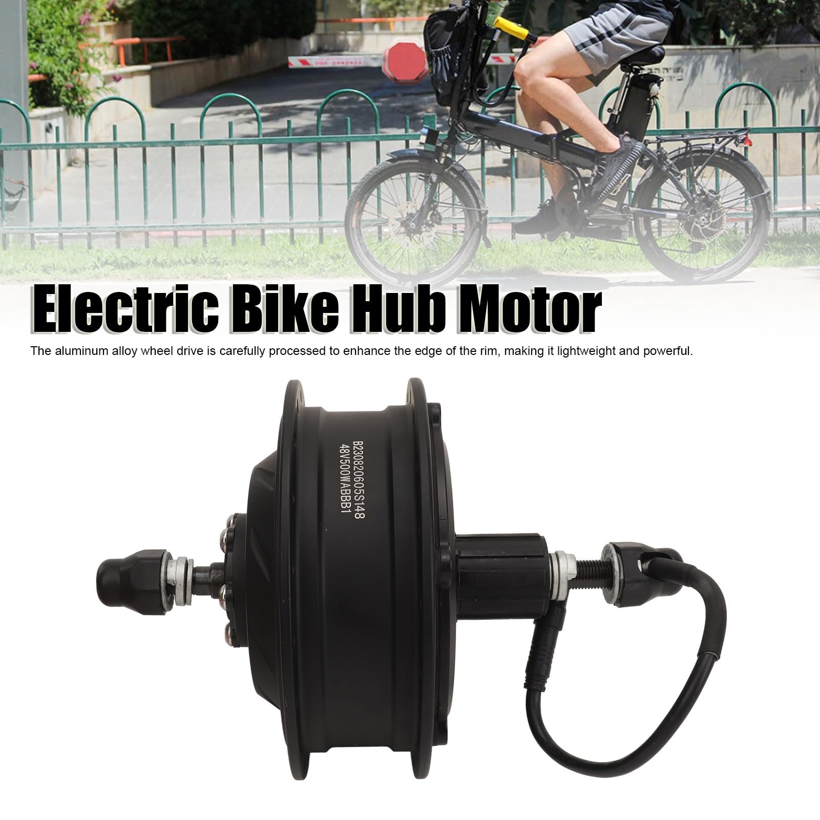 Amazon | 電動自転車ギアハブモーターブラシレス後輪駆動 48V500W