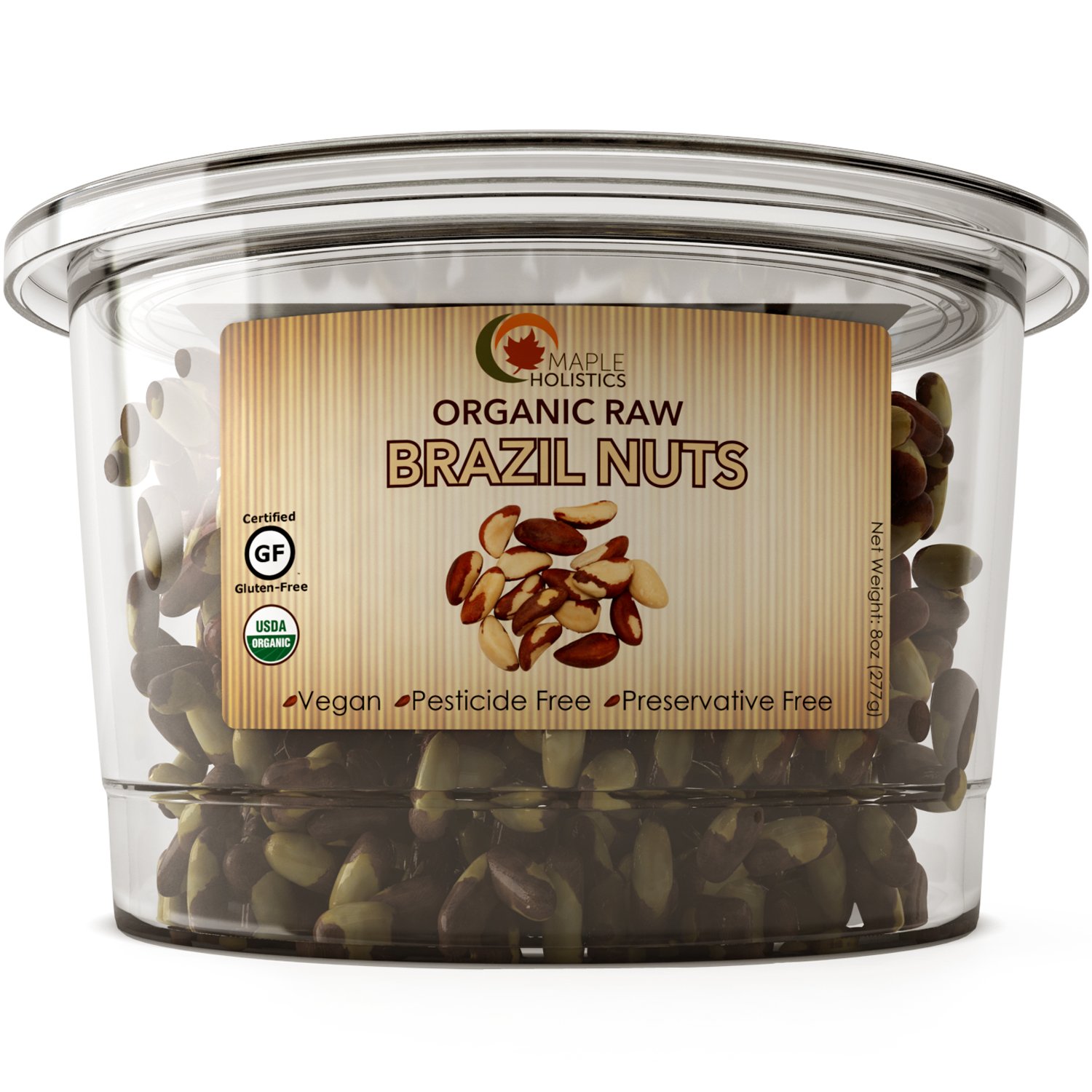 USDA Organic Brazil Nuts 100 Natural Raw Whole Brazilian Nuts