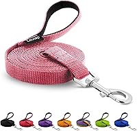 Vista 12 de Correa impermeable para perros Loutep de 10 pies, 16 pies, 30 pies, 50 pies, línea larga de PVC para perros, correa de playa, natación, seguimiento