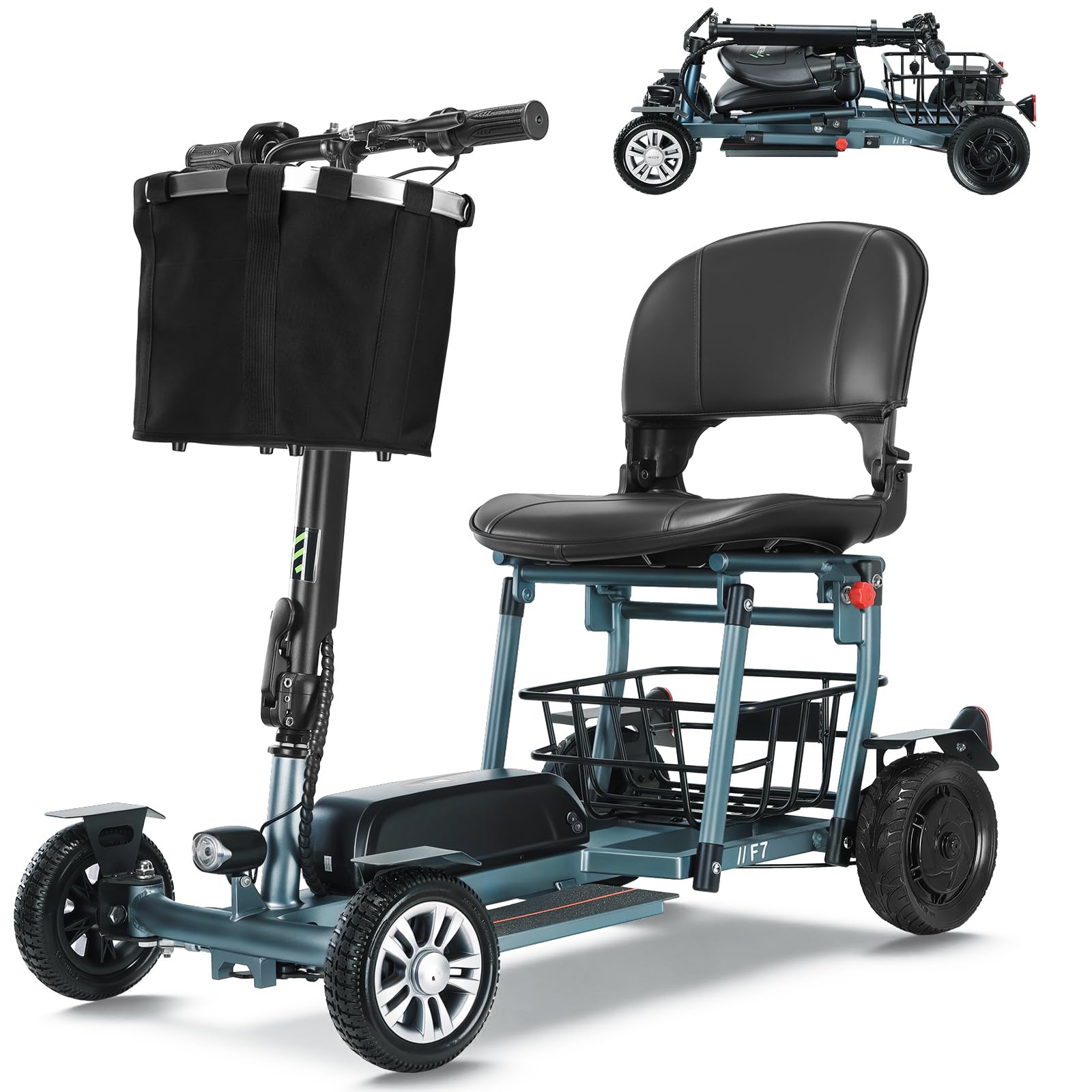 Elektromobil 15 km/h 4-Rad Klappbar seniorenmobil