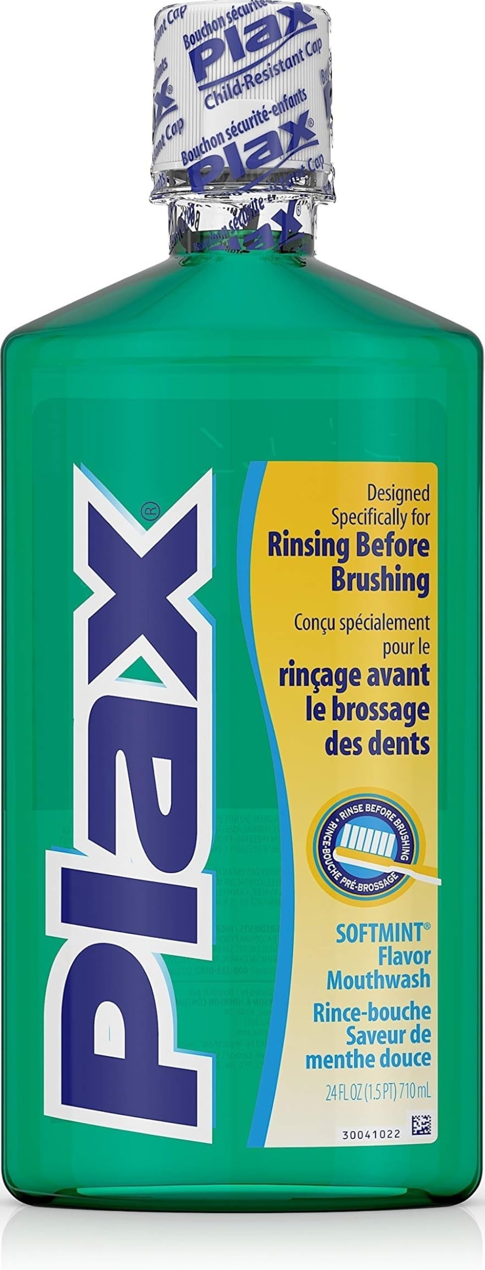 Plax Advanced PreBrushing Dental Rinse, Soft Mint, 24 Ounce