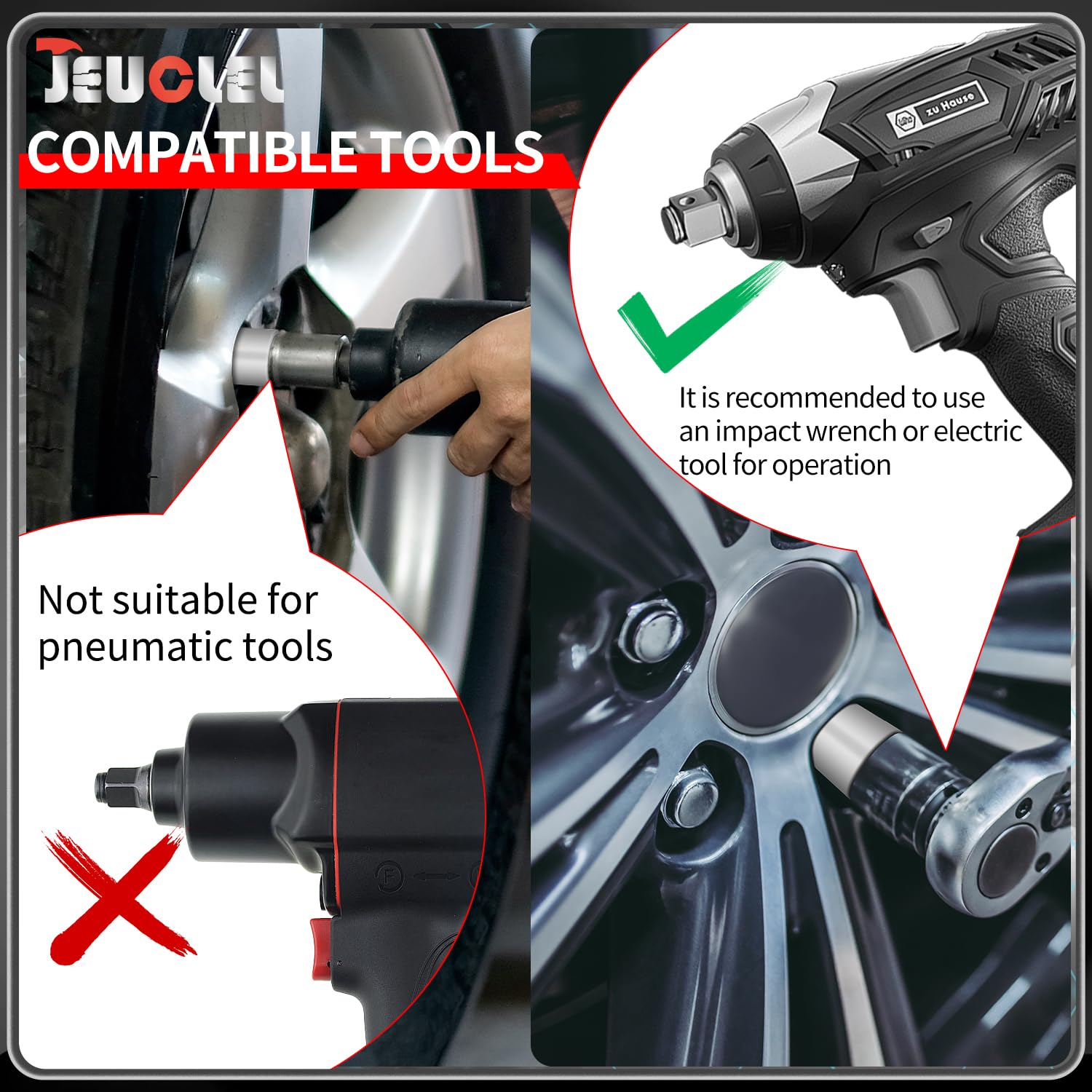 Juego de 22 llaves de tuerca de bloqueo de rueda compatible con VW VAG, Volkswagen, juego de adaptadores de tuerca de bloqueo de rueda, herramienta de extracción de tuercas antirrobo de ruedas