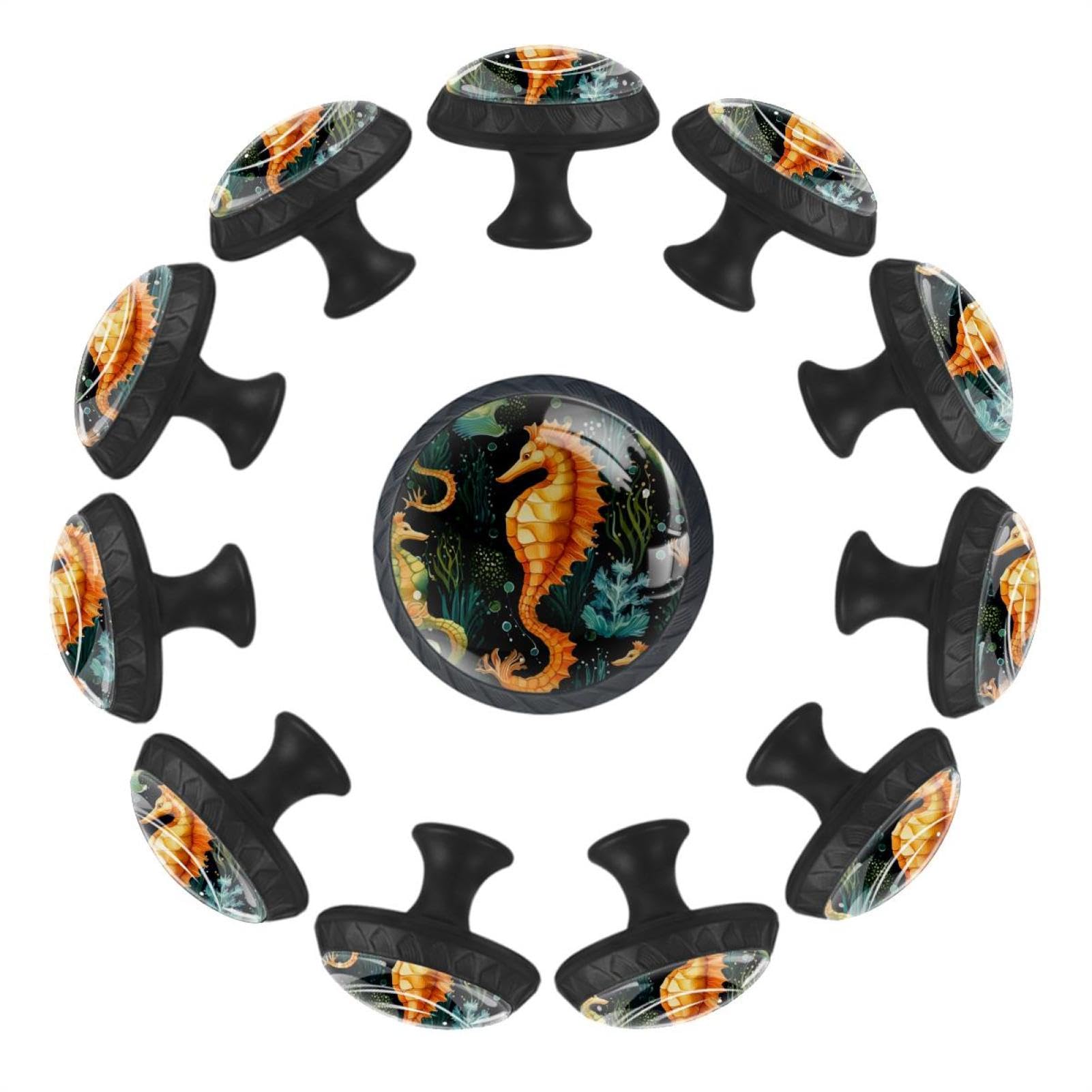 Boutons de tiroir en cristal pour rénover une commode de chambre Art Ocean