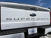 Vista 10 de Insertos de letras para portón trasero, compatibles con Super Duty XL/XLT/Lariat 2023-2026