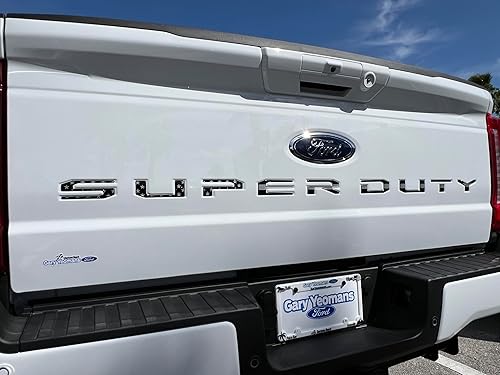 Miniatura 10 de Insertos de letras para portón trasero, compatibles con Super Duty XLXLTLariat 2023-2025