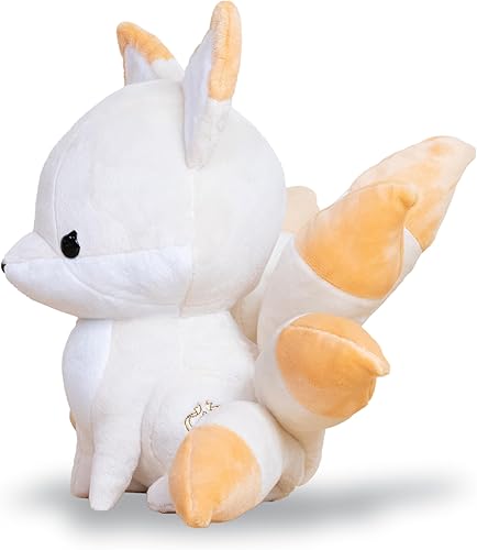 Miniatura 2 de Bellzi Kitsune Mystical Fox – Lindo juguete de peluche – Adorable peluche suave de zorro de siete colas y regalos – Regalo perfecto para todas