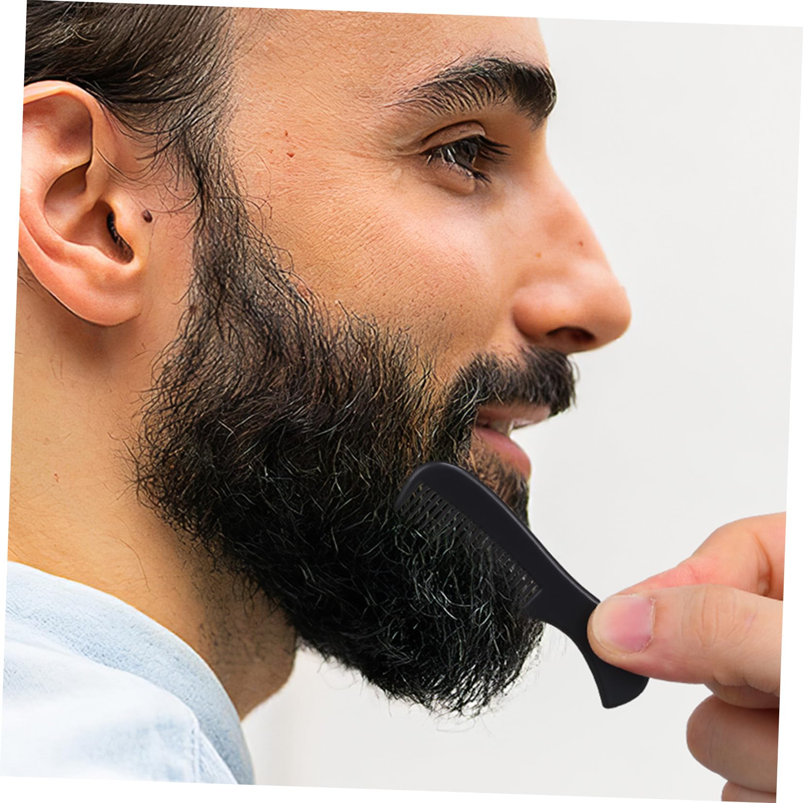 Mikinona 5 Set Di Pettini Per Barba E Dei Da Uomo Strumento Per Lo Styling Per Una Rapida Della Barba 10 Pezzi * 5