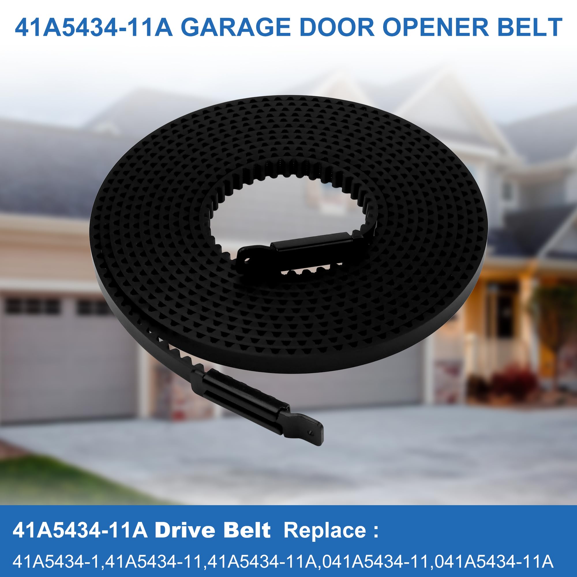 Cinghia Trasmissione Per Apriporta Garage 7ft - 234 Pollici (41a5434-11) Per Liftmaster