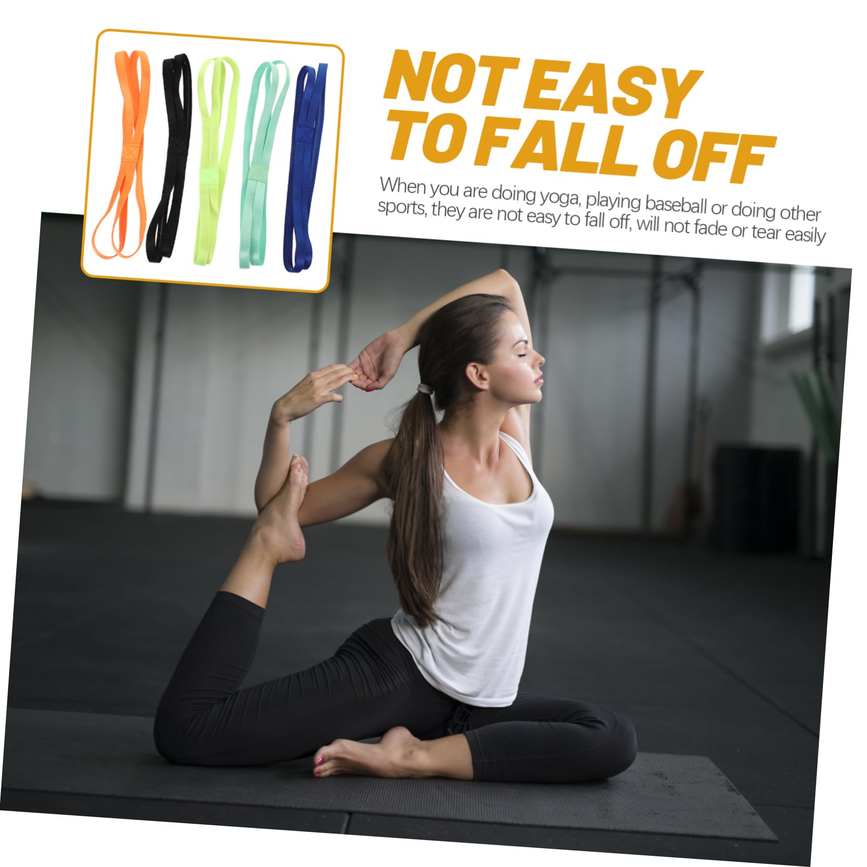 ifundom Teiliges Sport Stirnband Für Yoga Und Fitness Elastische Atmungsaktive Haarschmuck Für Männer Und Frauen Leuchtenden Farben Neon
