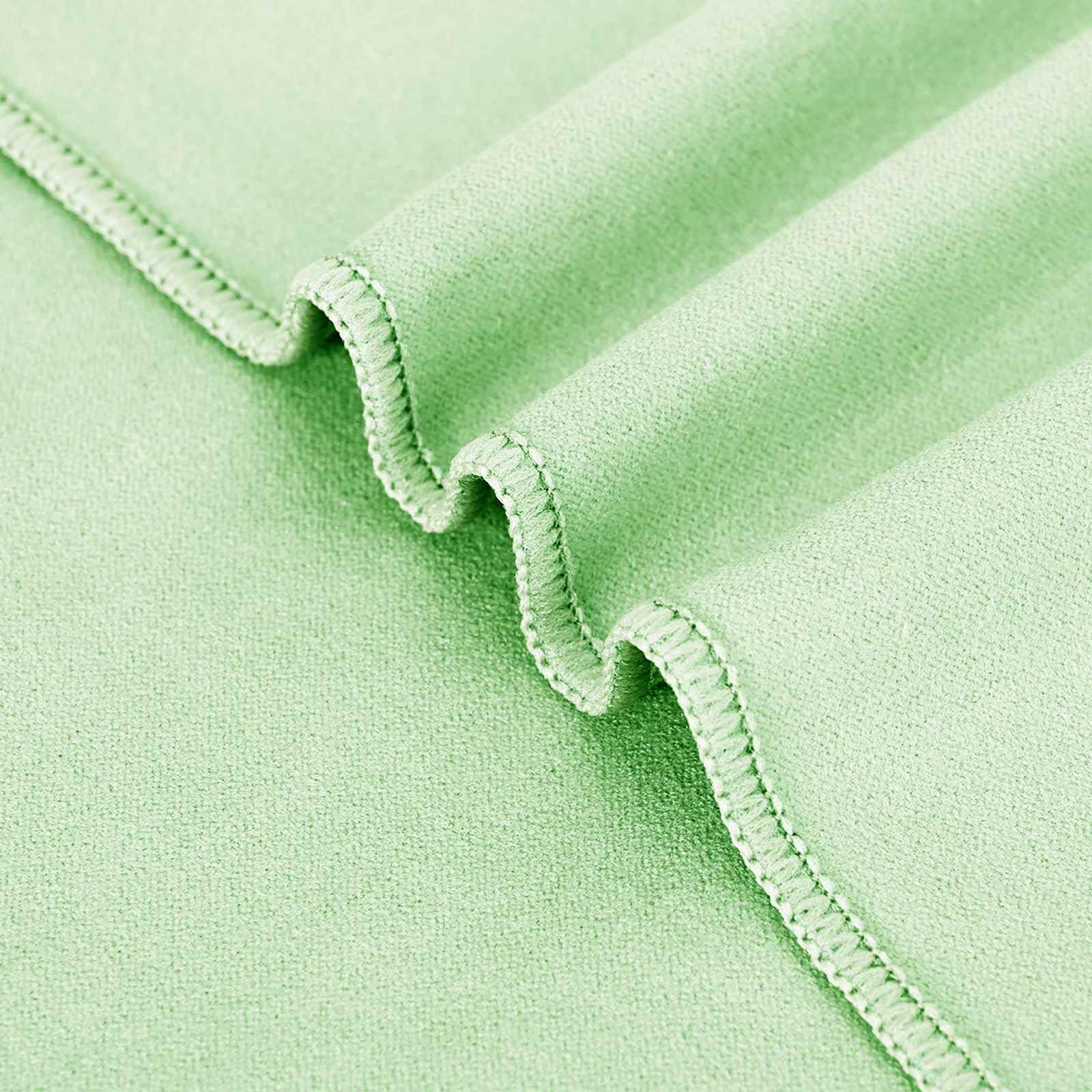 Serviettes de Chaise d'extérieur Vert 2 pcs 130 x 60 cm légères absorbantes résistantes au séchage Rapide pour Jardin terrasse Piscine Feutre Confortable Usage extérieur