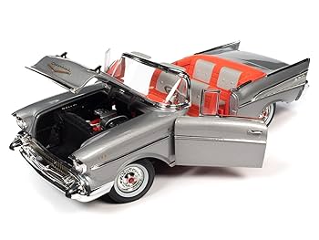 Amazon.com: Auto World - 1957 Chevrolet Bel Air Convertible