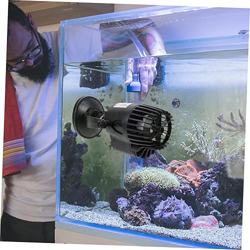 Miniatura 8 de Mobestech Bomba silenciosa para hacer olas de acuario con bomba de circulación de ventosa para flujo de agua uniforme y tanque de peces más limpio,