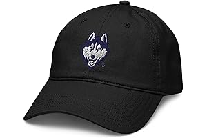 Connecticut Huskies Men's Unisex Adjustable Red Baseball Cap