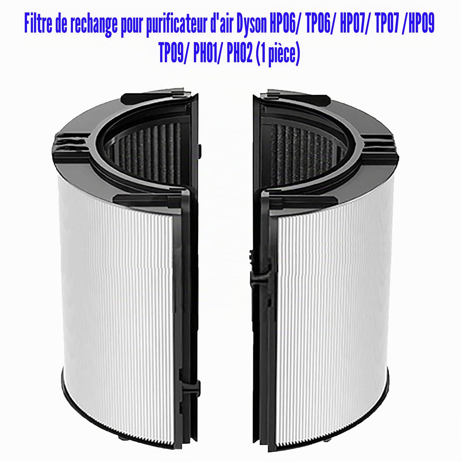 Filtre de rechange pour purificateur d'air Dyson HP06 TP06 HP07 TP07 HP09 TP09 PH01 PH02 | Filtre HEPA 3 en 1 et filtre à charbon actif 970341-01 965432-01