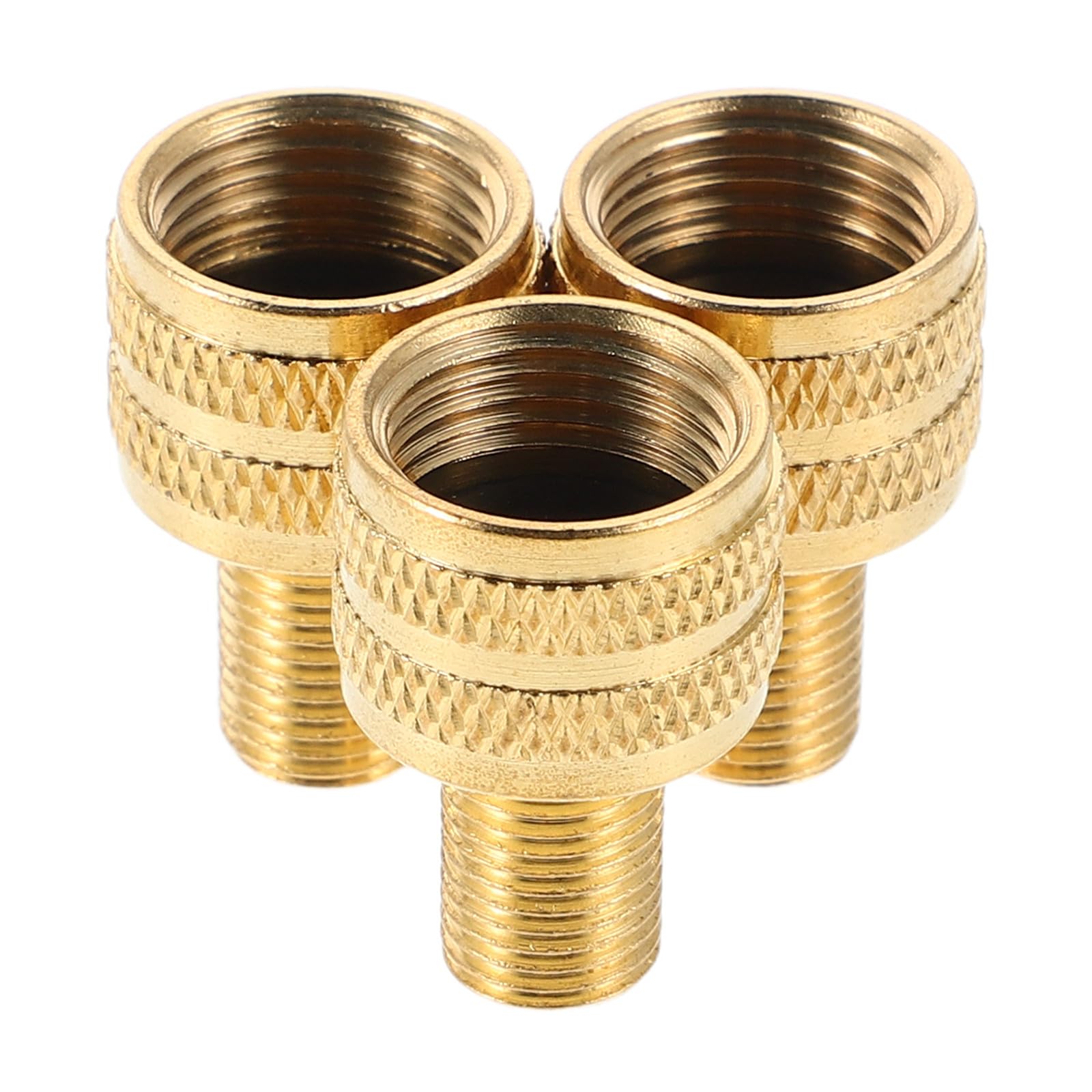 GANAZONO Ugelli Adattatori Valvola Gonfiaggio Pneumatici 3 Pezzi per Camion e Semirimorchi, Raccordo Compressore Aria 8V, per Uso Agricolo e Industriale