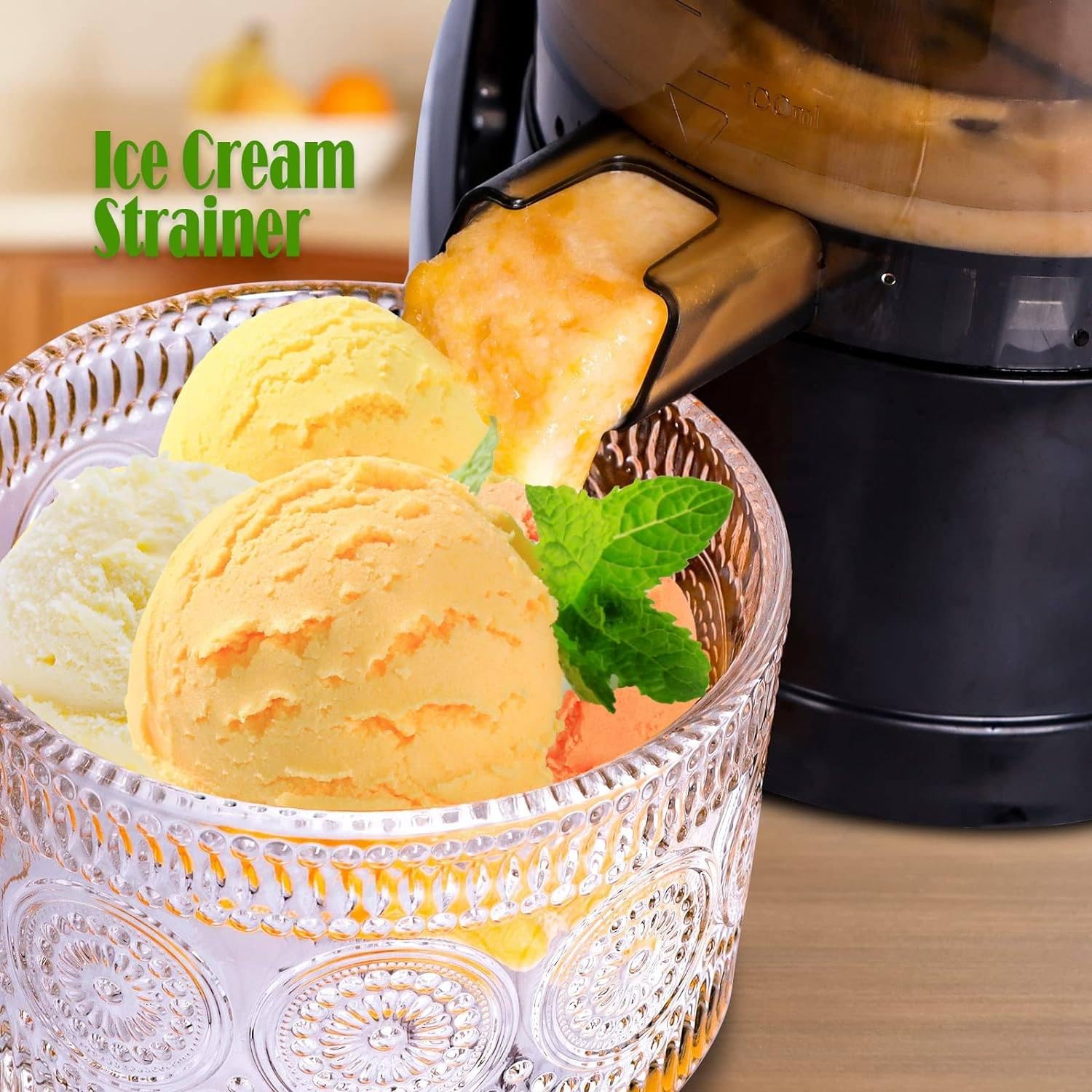 Estrattore di succo a freddo con funzione inversa, macchina compatta per succhi a masticazione lenta verticale, facile da pulire, motore silenzioso, filtro a 2 modalità per succhi di frutta/frullati